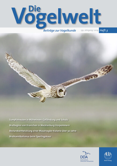 Die Vogelwelt Bd. 139 3/2019