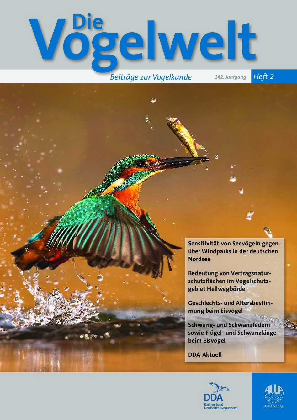 Die Vogelwelt Jahrgang 142 Heft 2